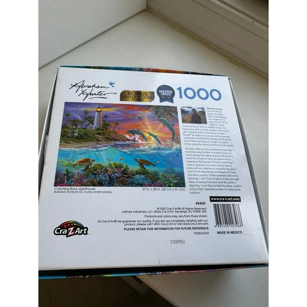 1000-piece jigsaw puzzle titled 